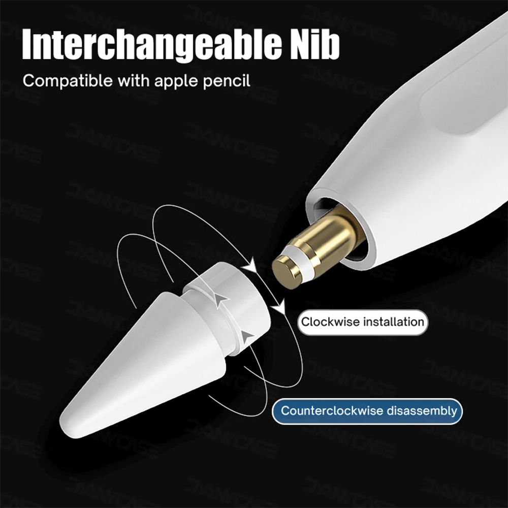 For Apple Pencil 2 1 with Wireless Pairing Charging iPad Air 4 5 Pro 11 12.9 Mini 6 for iPad Pencil Palm Rejection Tilt Stylus tablet pillow pad