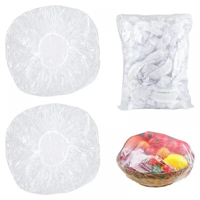 Couvercles de bols élastiques, enveloppes extensibles réutilisables pour le stockage des aliments frais, ajustement universel pour assiettes, bols, conteneurs, accessoires de cuisine 2