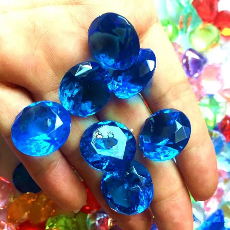 200 Piezas De Diamantes Acrílicos Para Niños - Gemas De Colores Para Juegos De Piscina, Cumpleaños Y Decoración