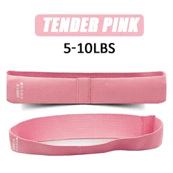 Enhanced Fitness Resistance Bands for Home Workouts and Training (Tender Pink)