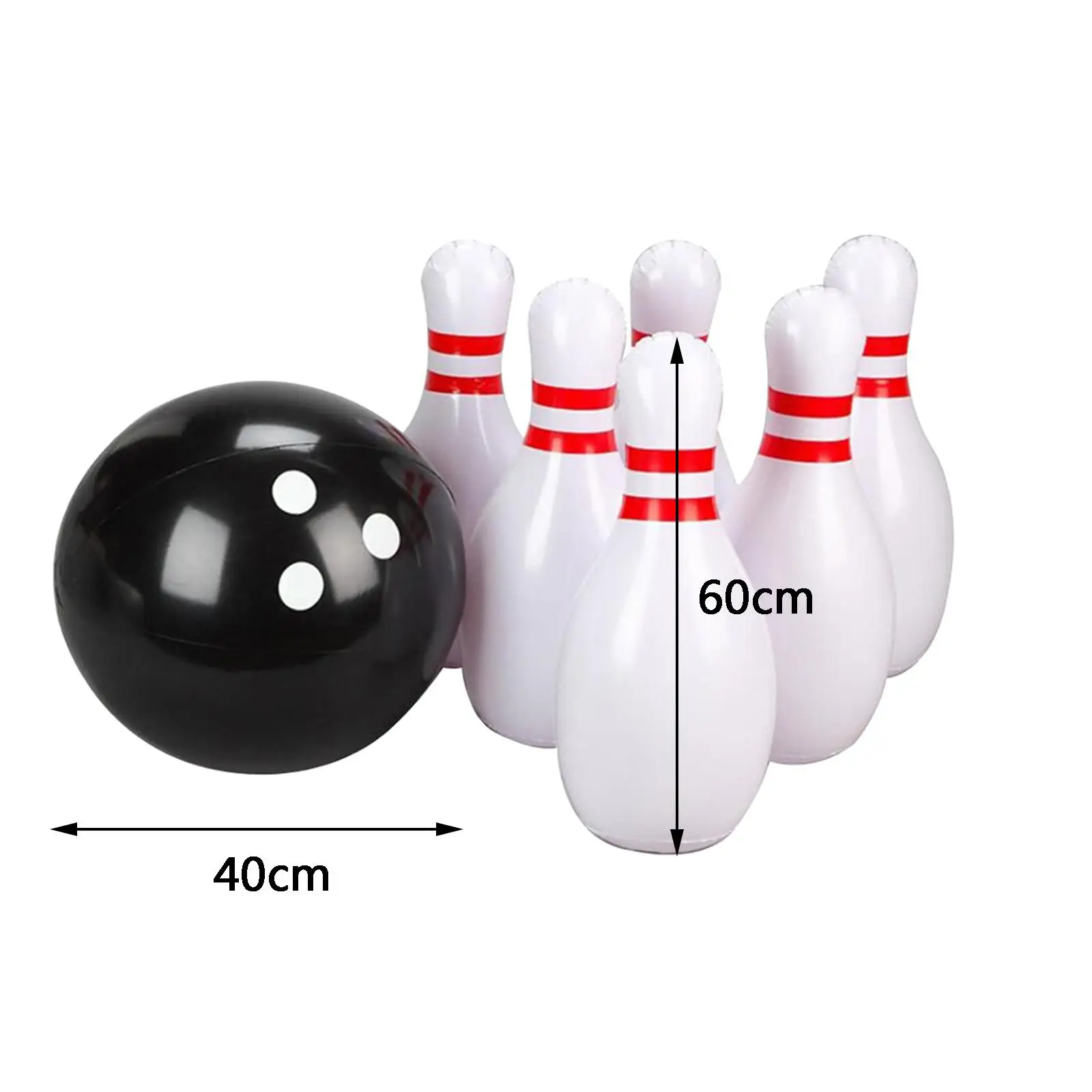 Novelty Inflatable Bowling Set Kids Outdoor Play Lawn Garden Games Toys bowling accessories