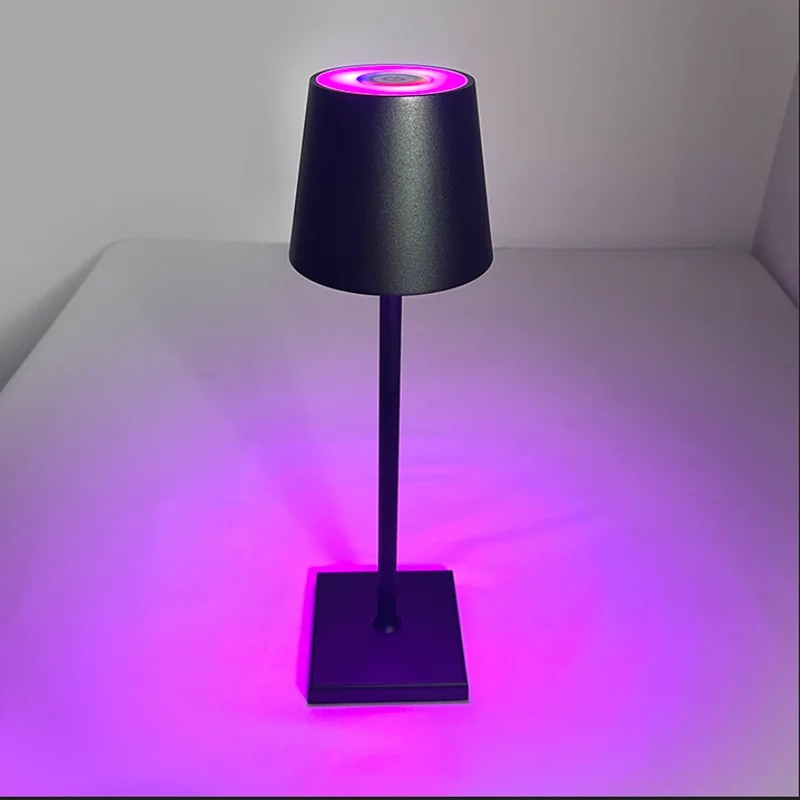 Tanie Lampa stołowa LED USB bateria power hotel lampa biurkowa restauracja sklep