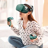 Silicone Protective Cover Shell Case For Oculus Quest 2 For Quest2 VR Headset Head Face Cover Eye Pad Handle Grip VR Accessories - Image 2