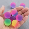 Bicolor Elastic Ball Toy Children Colored Boy Bouncing Ball Rubber Kids Sport Games Elastic Jumping Ball Birthday Gift 3