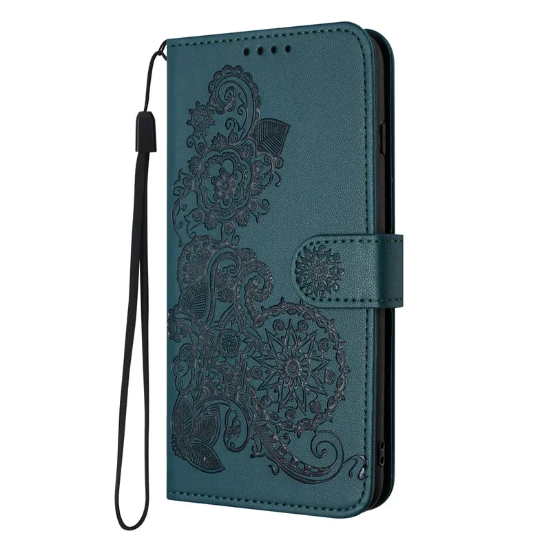 Sunflower Leather Flip Phone Case - Stylish & Fashionable Cover