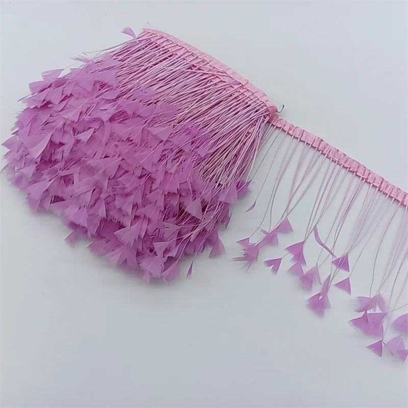 Violet feathers