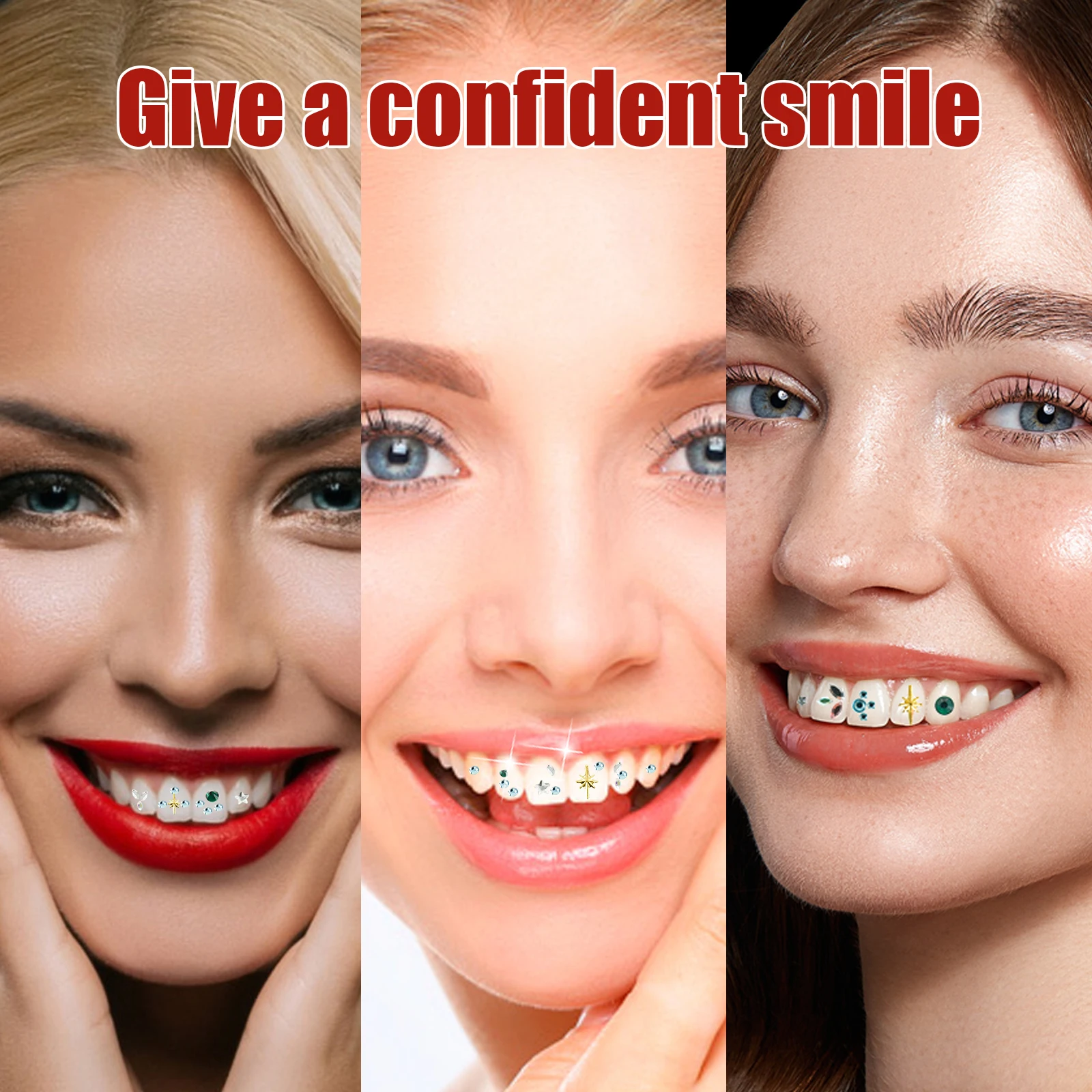 Tooth Gem Kit, DIY Crystals Jewelry Kit Teeth Gems, Professional Fashionable Tooth Gems Set, Teeth Jewelry Starter kit