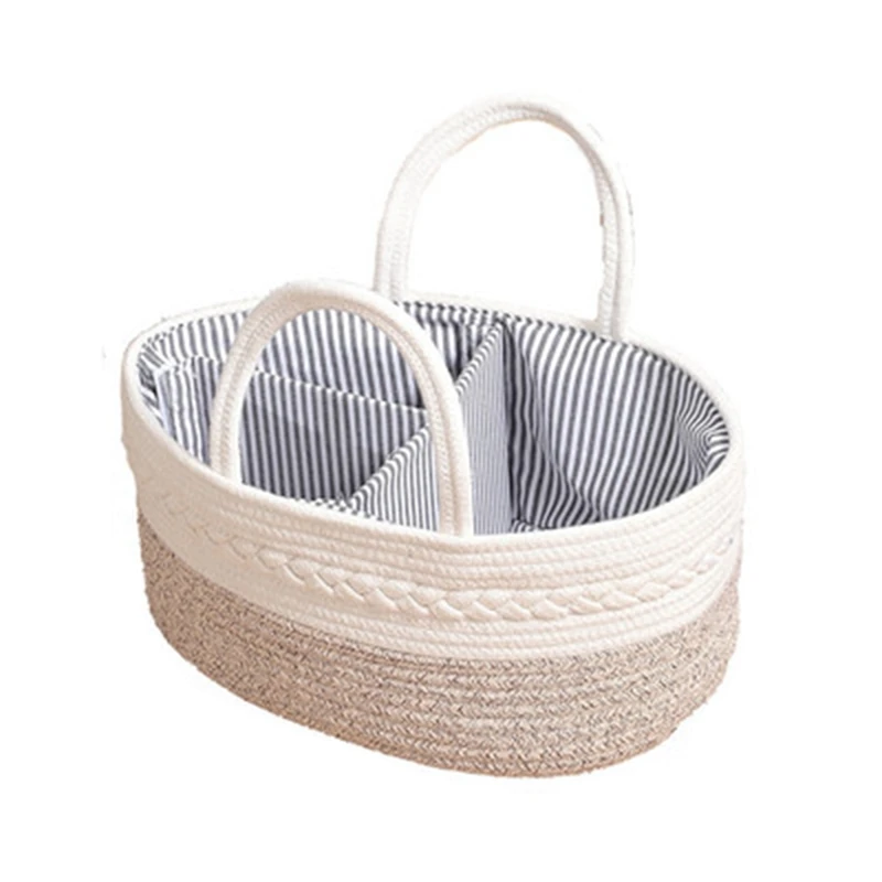 

Multi-Function Baby Diaper Organizer Reusable Waterproof Fashion Mummy Storage Nursery Basket Travel Nappy Basket