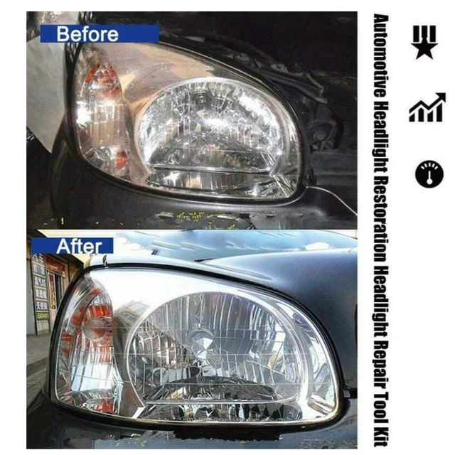 Headlight Polishing Renovator Kit 6