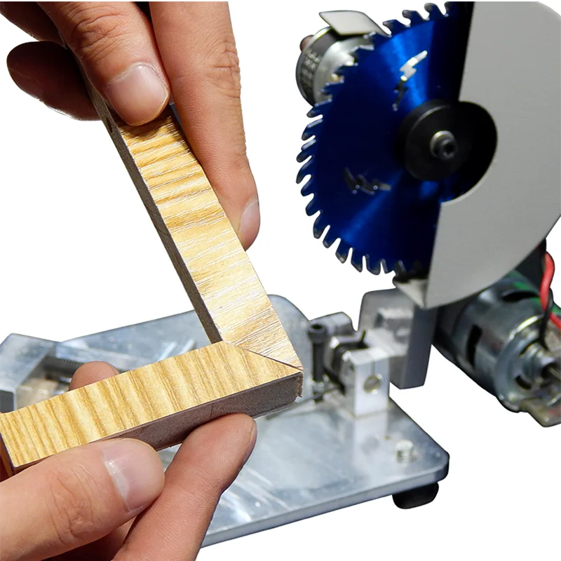 wood pellet maker NEW Table Cutting Machine DIY Drill Micro Cutting Machine Aluminum Alloy Table Saw  For cutting Metal Wood Plastic best wood router