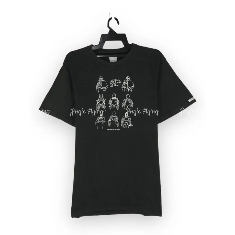 Винтажная футболка Aw00 Number Nine Knight By Giovani Estevez