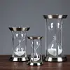 15/30 Minutes Brass Metal Hourglass European Retro Office Bookshelf Study Ornaments Sand Clock Home Indoor Decoration Timer Gift 2