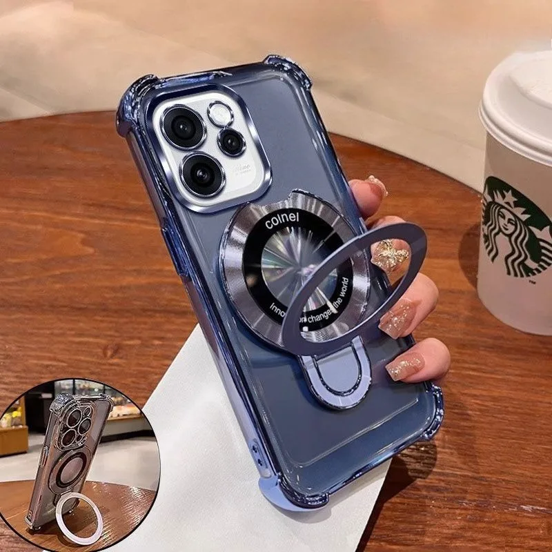 Invisible Magnetic Bracket Shell with Enhanced Full Protection