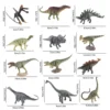 Mini Dinosaur Toys Model 12pcs Children's Educational Toys Cute Simulation Animal Small Figures For Boy Gift For Kids Toys 5