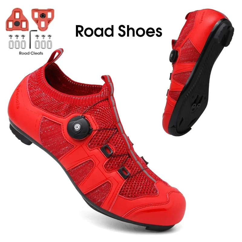 MTB Cycling Sneaker Shoes Breathable Cleats Road Bike Shoes Racing Speed Sneakers for Women Mountain Bicycle Footwear for SPD SL cycling shoes
