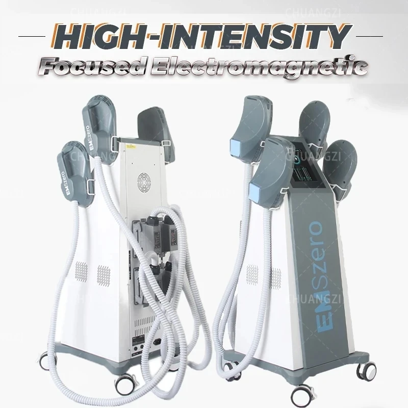 2024 Emszero 14 Tesla Professional Edition 6000w Portable Slimming Nova Rf Mini Muscle EMS Electromagnetic Stimulator
