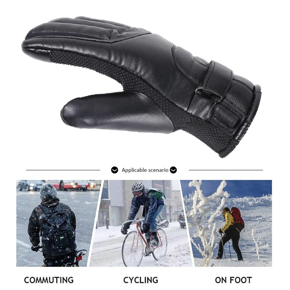 Electric Heated Gloves Rechargeable USB Hand Warmer Heating Gloves Win –  MPOW