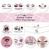 Handmade 25MM Mink Eyelashes Wholesale Bulk Fluffy 5D Mink Lashes Boxes Packaging Cases Supplies Makeup Tools 3D Fake Eyelashes 6