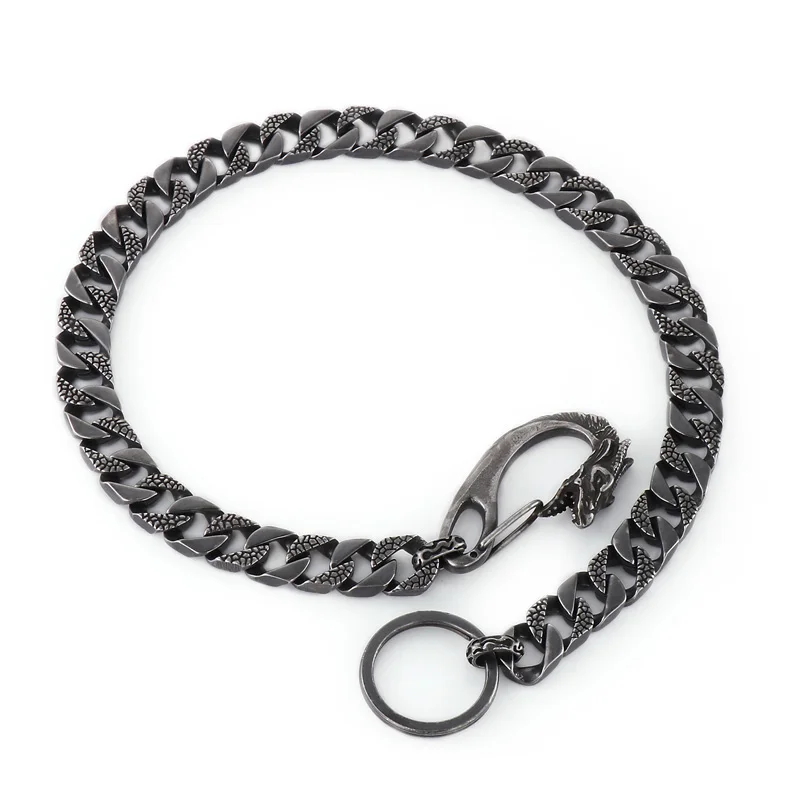 Fongten 60cm Keychain Wallet Belt Chain Rock Punk Cuban