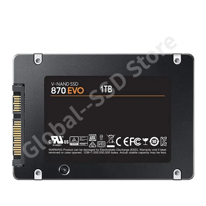 870 EVO  ָ Ʈ ̺ SSD, Ʈ PC PS5  HDD ϵ ũ, 1TB, 2TB, 4TB, SATA3, 2.5 ġ, Ssd Sata Ssd Nvme M2, ǰ