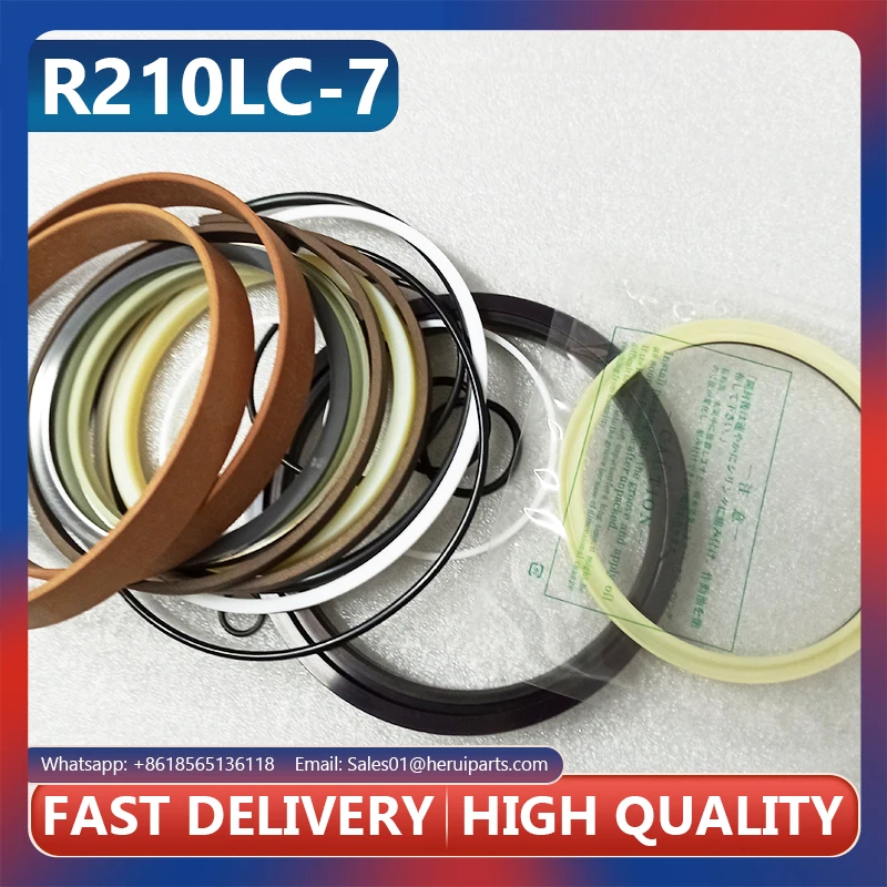 R210LC-7 Control Valve Seal Kit for 210LC-7 Excavato Distributor Valve Seal Repair Kit O-Ring