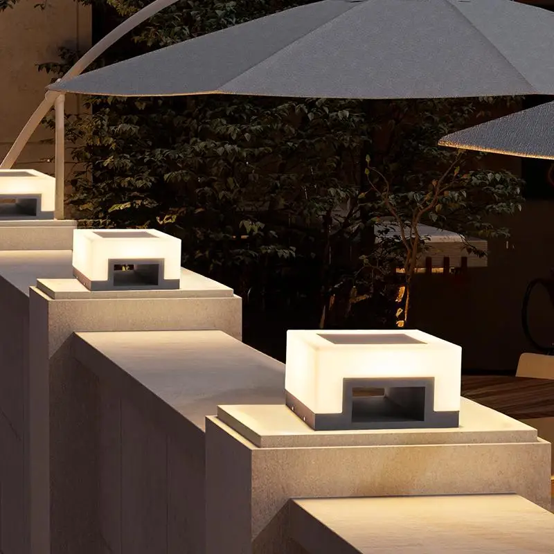 Stigma lamp Solar wall lamp Outdoor gate Stigma Garden