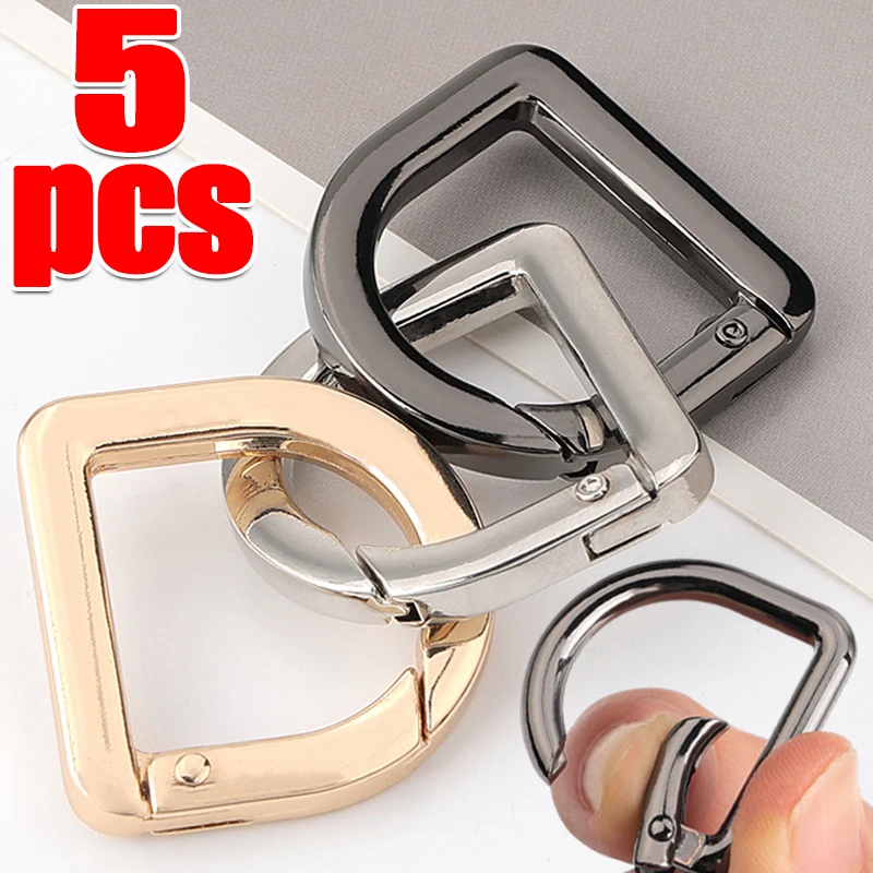 METAL BELT CLIP HOOK HIPSTER KEYCHAIN KEYRING KEY FOB WALLET