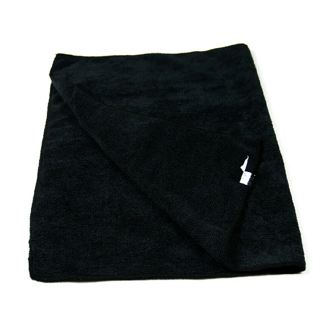 Letaosk 10 Stks/set Black Microfiber Doek Handdoek Rag Voor Wassen Cleaning Drogen Polijsten Detaillering Venster Scherm 30x30cm