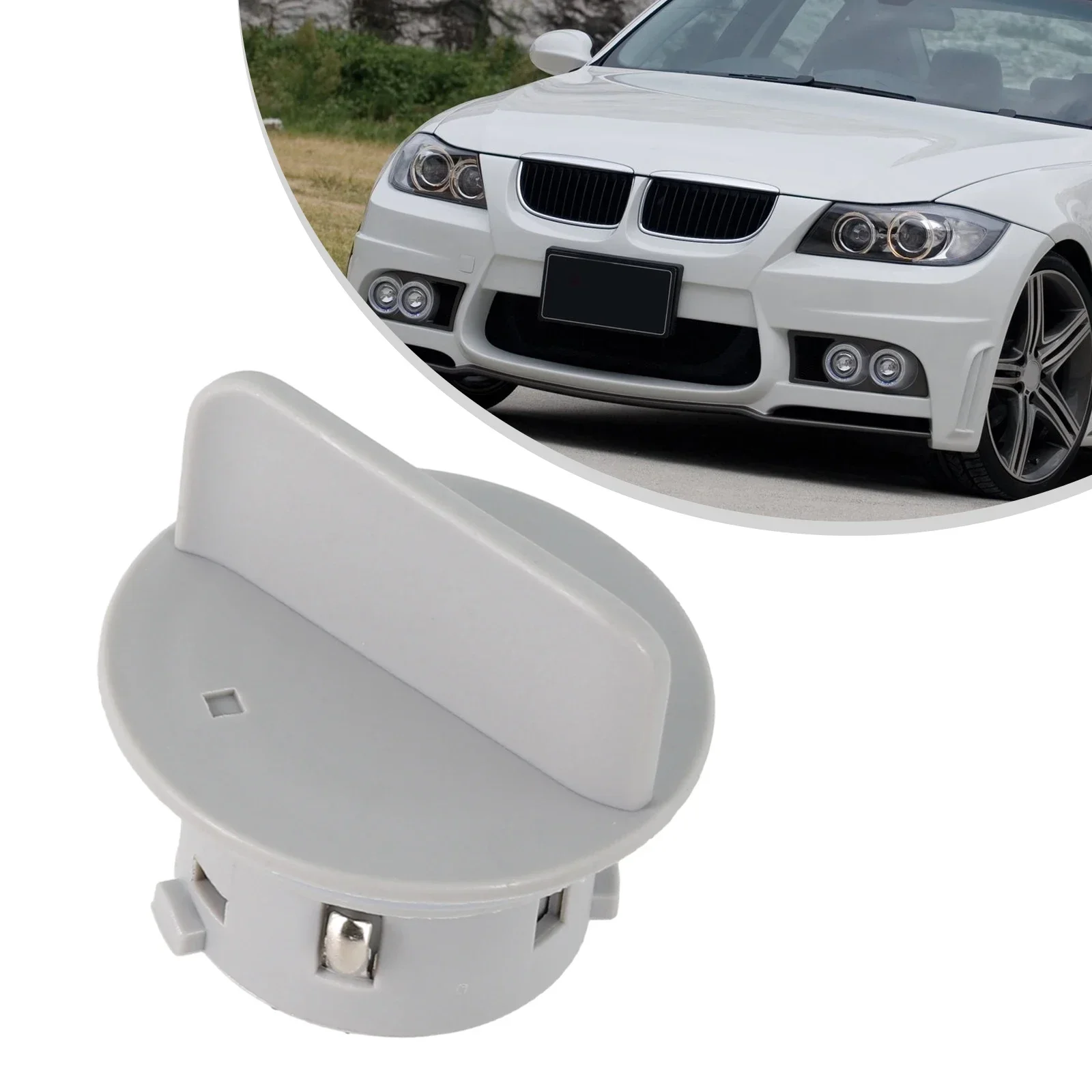 1pcs Led Headlight Bulbs Adapters Holders Turn Signal Xenon Headlights Socket For BMW E90 E91 F30 F30 63117159570 Replacement 2