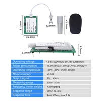 Industrial Grade Noise Decibel Detection Module Sound Sensor Sound Level Meter Sound Measurement TTL5V/RS485 5V Durable 2