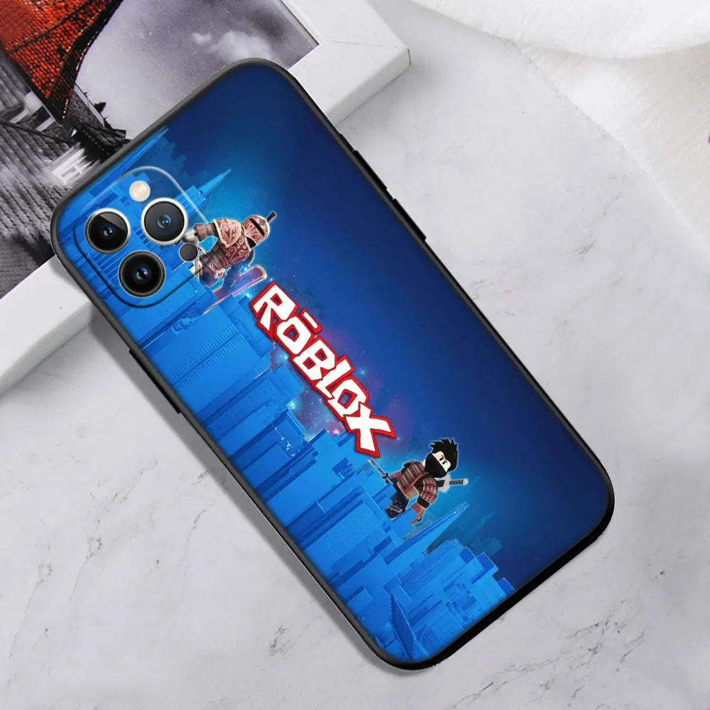 DX73 R-Robloxs Nova capa de telefone de alta qualidade para iPhone SE X XS XR 16E 11 Pro Max 8 7 6 6s Plus