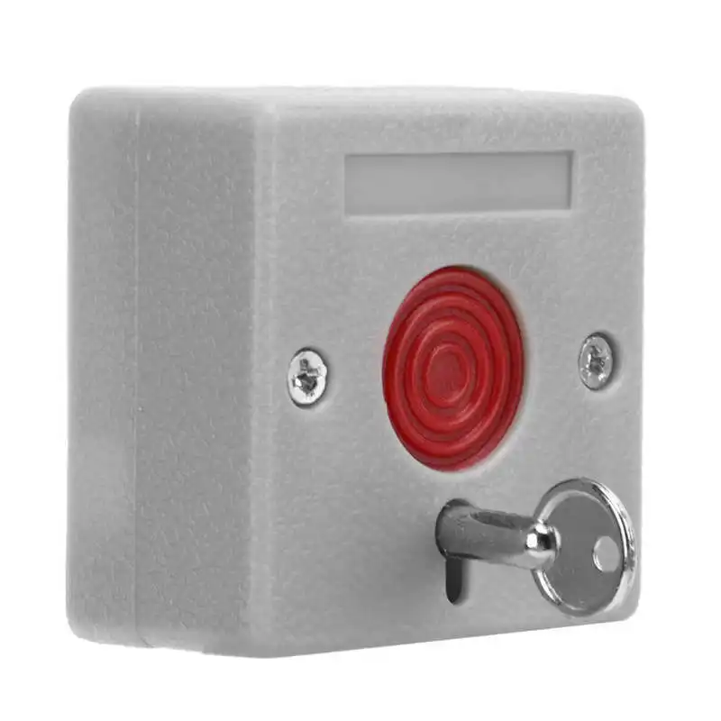 Panic Button Anti Theft Button Alarm for Nursing Homes Banks Jewelry Stores Homes Emergency Supplies