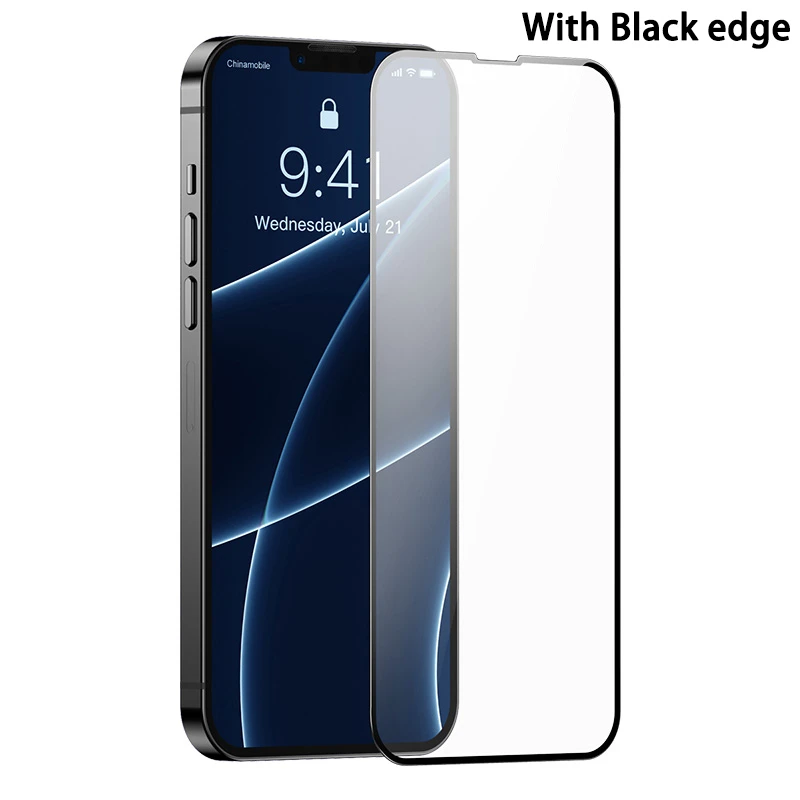 1000D For iPhone 11 Full Cover Tempered Glass For iPhone 13 Pro Max 12 Pro Max mini 7 8 11Pro X XR XS Max 12 Screen Protector HD phone screen guard