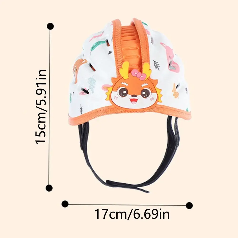 Breathable Toddler Safety Helmet Adjustable Anti-Collision Infant Head Cushion Comfortable To Wear Anti-Fall Baby Safety Hat
