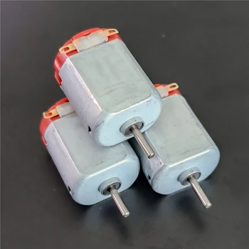 일반 마이크로 DC3-6V 5000-10000RPM 130 DC 모터 엔진, DIY 어린이 조립 장난감 과학 실험용, 로트당 3 개