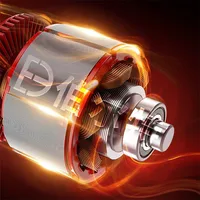 Electric Impact Wrench Brushless Cordless Electric Wrench 1/2 inch Compatible Makita 18V Battery Screwdriver Power Tools 2