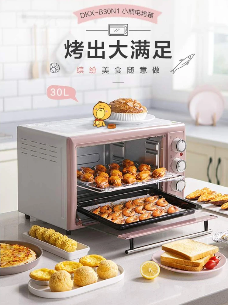 38L Large Capacity Electric Oven for Baking Household Toaster Oven  Full-automatic Multi-function Bread Baking Ovens