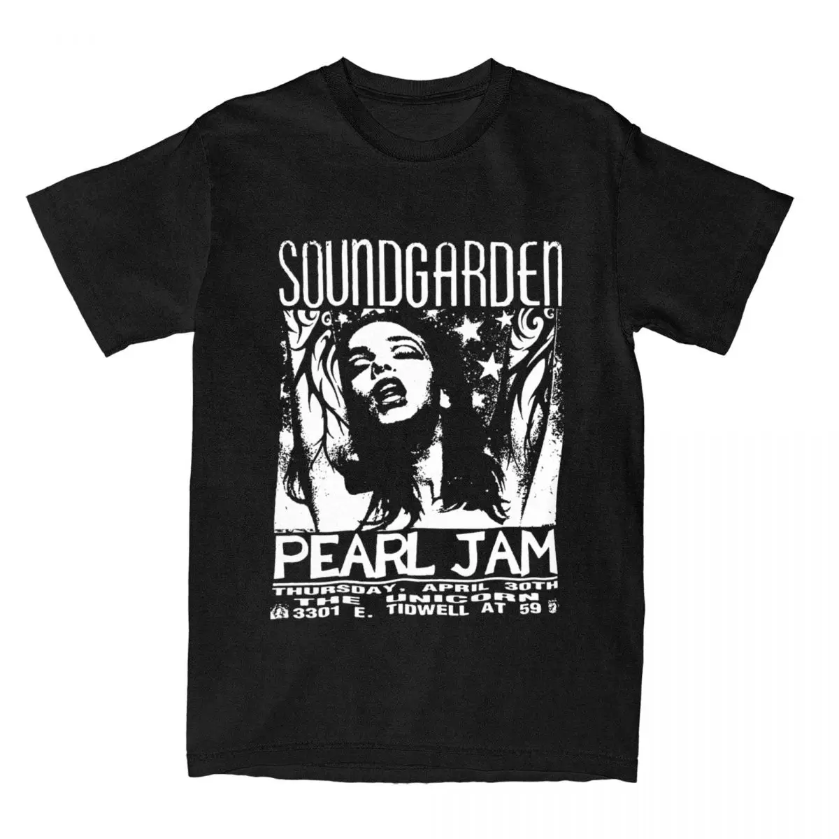 SOUNDGARDEN PEARL JAM T-shirt By Kozik 安い