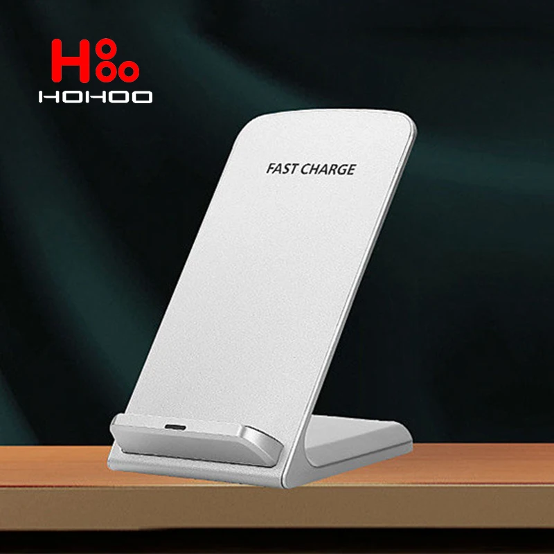 15W Qi Wireless Charger Stand Fast Charging Dock Station Phone Holder for iPhone 15 14 13 12 Pro XS Max XR Samsung Huawei Xiaomi wireless charger