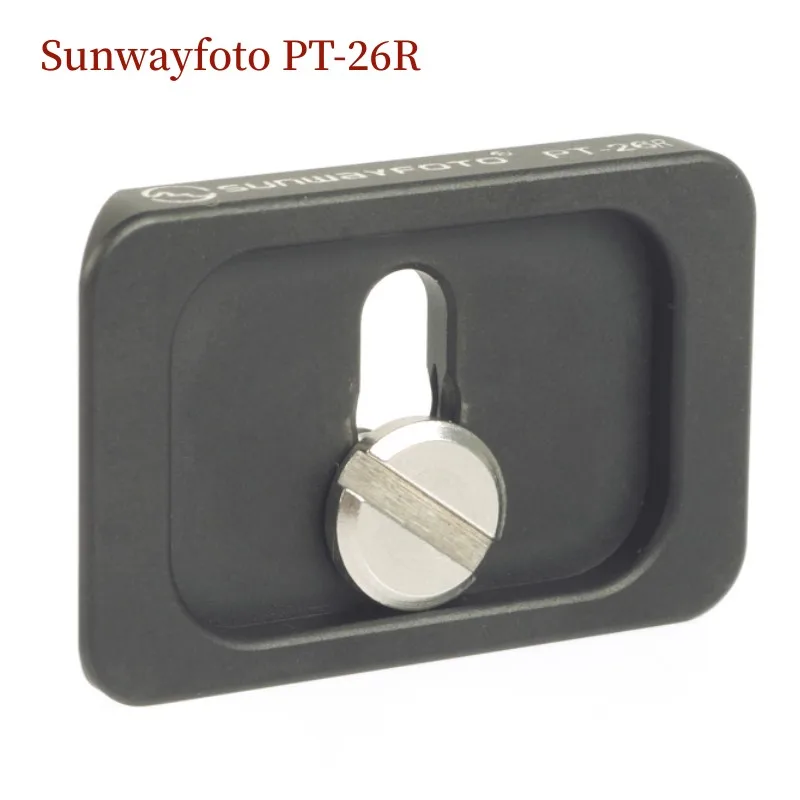 Sunwayfoto Universal PT-26R 26mm QR Plate Quick Release For Arca Really Right Stuff Clamp