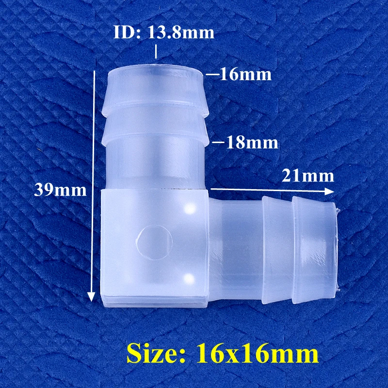 Versatile PP Elbow Connectors for Diverse Applications - 4-20mm, 5-200pcs Pack