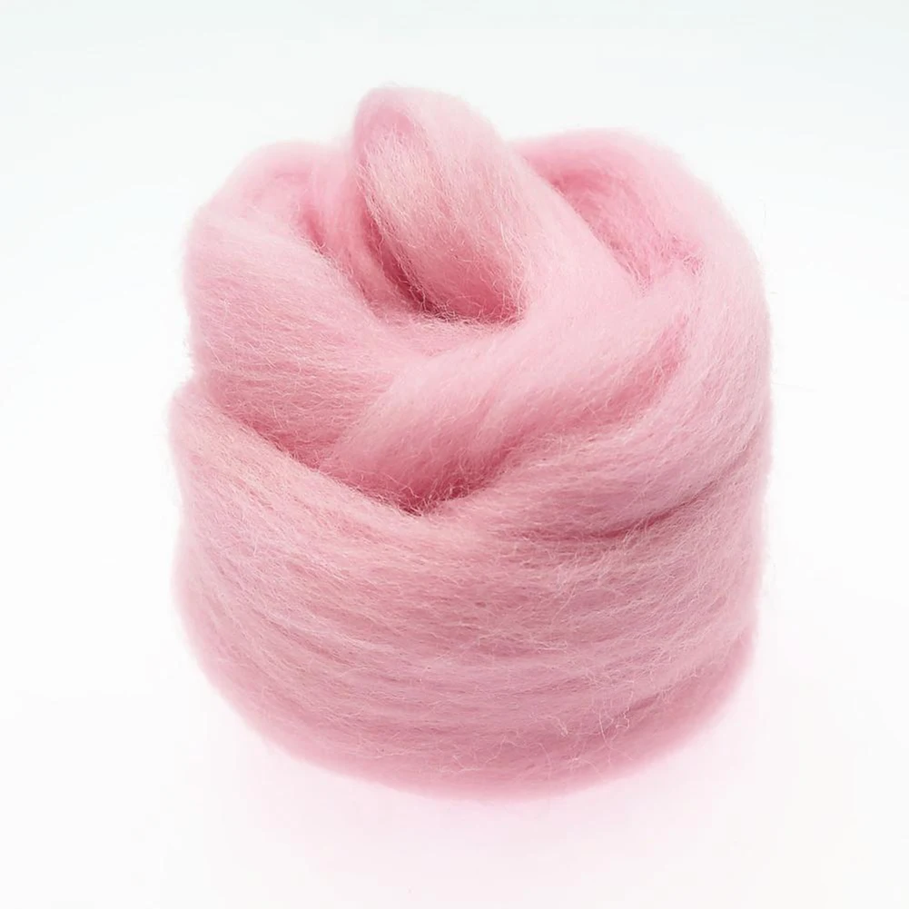 

20g Needle Wool Felt Wool Carded Wool Colour Pack 20G Brown Grey Red Pink Blue Neutral Fabric Materials Accessories