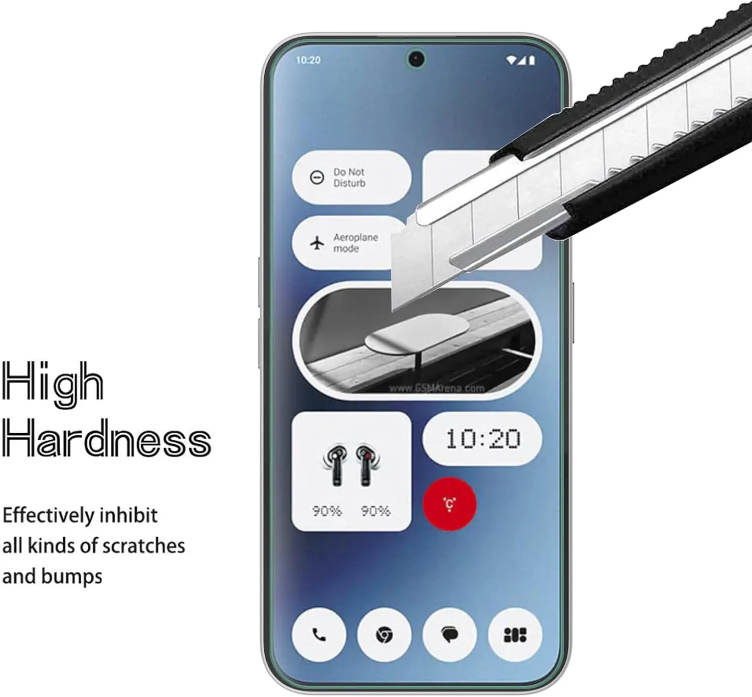 Premium HD Tempered Glass Screen Protector - 2/4 Pack, 9H Hardness