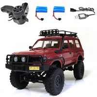 WPL C54-1 RC CAR C54 CAR LC80 Crawler Simulate Full Scale 260 Motor Off Road Climbing Monsterk WPL 4WD Kids Gift 2