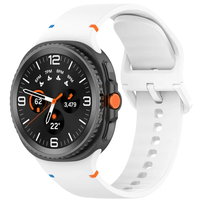 Premium Silicone Breathable Wristband for Smartwatch - Classic Edition, 40mm/44mm