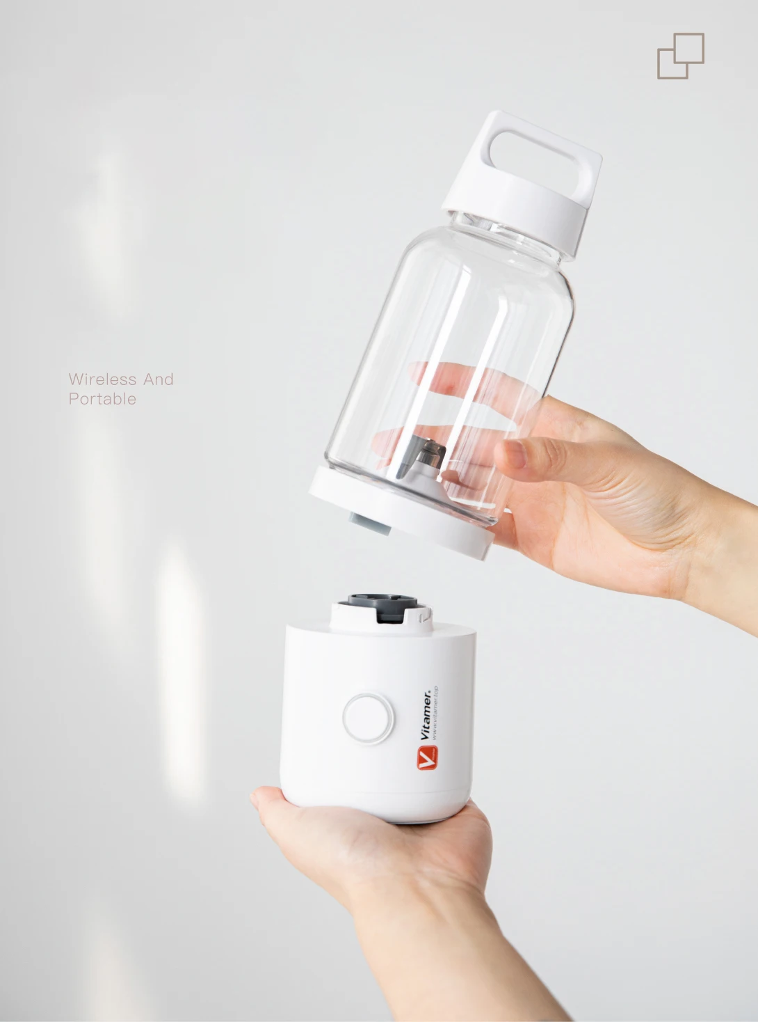 VITAMER VIT-S011 500ML Portable Juicer description image 5