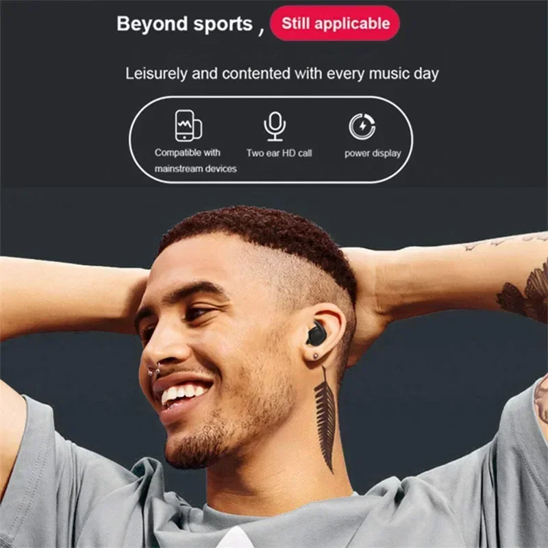 Bluetooth Headphones Y30 Wireless Stereo Earbuds Noise Reduction_voghion.com