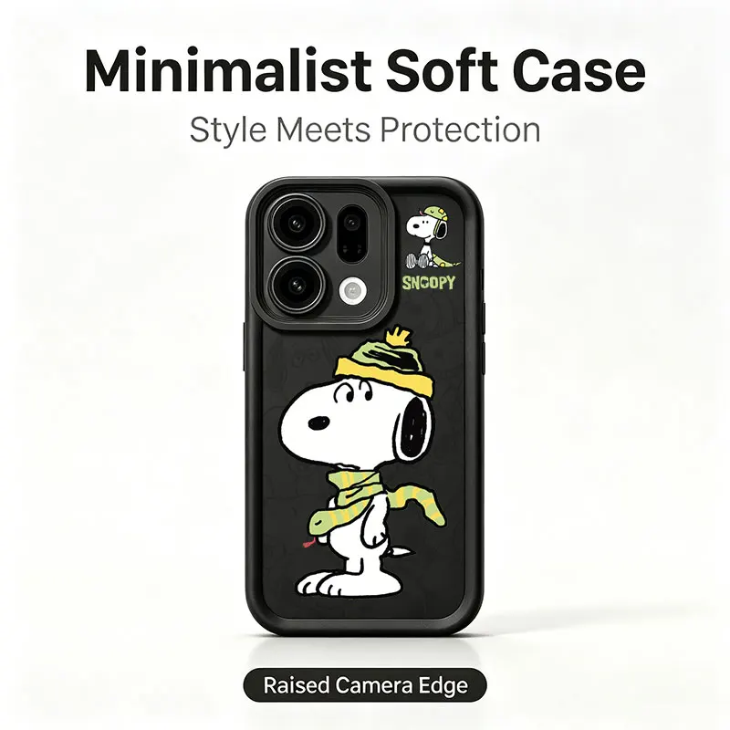 Cute Cartoon S-Snoopys Shockproof Phone Case