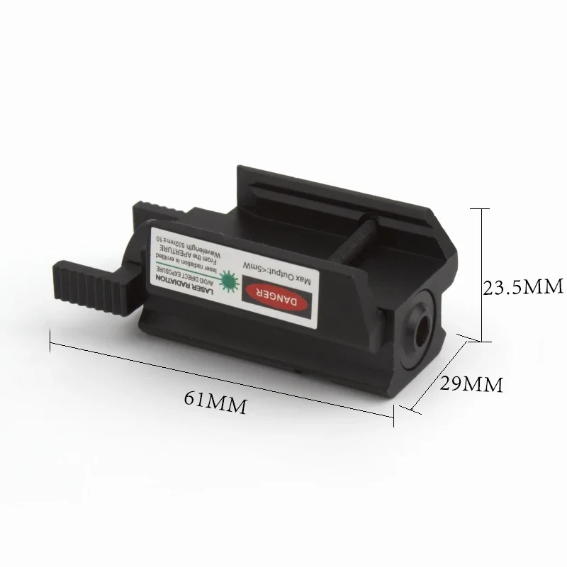Weapons Gun Laser Sight Tactical Laser Pointer Airsoft Pistol 20mm Mount 11mm Dovetail Rail Glock 17 19 CZ-75 laser pointer laser sight red dot laser sight