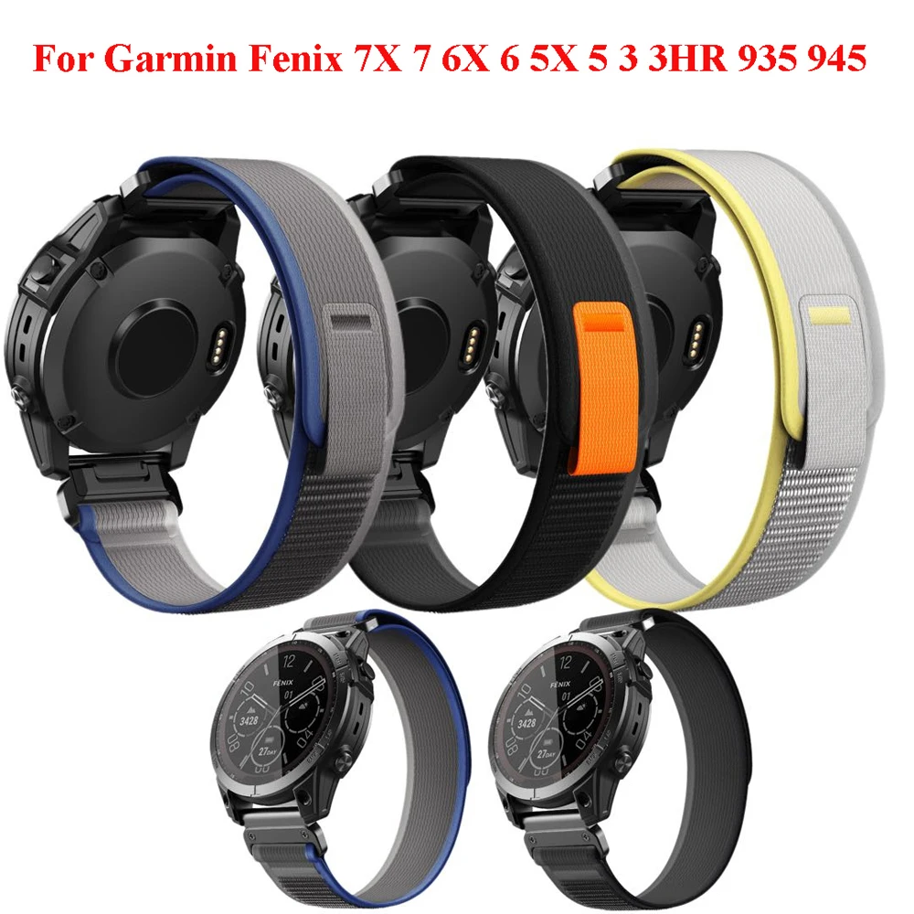 Garmin Fenix 22mm 26mm Nylon Quick Fit Strap For Garmin Fenix